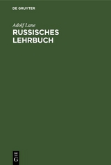 Russisches Lehrbuch - Adolf Lane