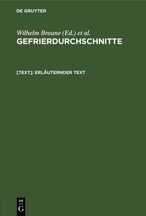 Erl&auml;uternder Text - 