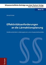 Effektivit&auml;tsanforderungen an die L&auml;rmaktionsplanung - Anna Kr&ouml;ner