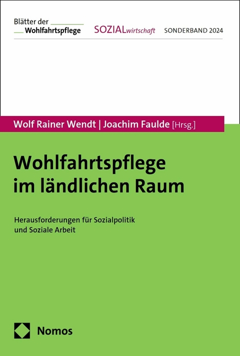 Wohlfahrtspflege im l&auml;ndlichen Raum - 