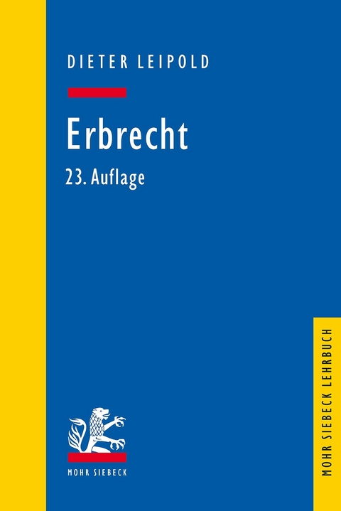 Erbrecht -  Dieter Leipold