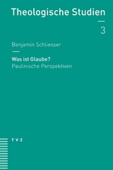Was ist Glaube? - Benjamin Schliesser
