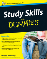 Study Skills For Dummies - Doreen Du Boulay