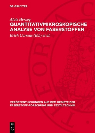 Quantitativmikroskopische Analyse von Faserstoffen