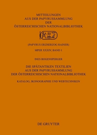 Die Spätantiken Textilien aus der Papyrussammlung der Österreichischen Nationalbibliothek