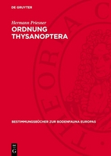 Ordnung Thysanoptera - Hermann Priesner