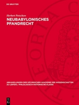 Neubabylonisches Pfandrecht - Herbert Petschow