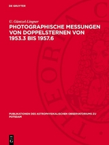 Photographische Messungen von Doppelsternen von 1953.3 bis 1957.6 - U. G&uuml;ntzel-Lingner
