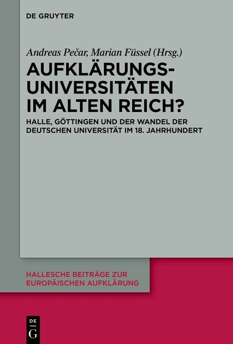 Aufkl&auml;rungsuniversit&auml;ten im Alten Reich? - 