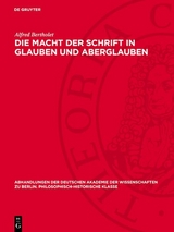 Die Macht der Schrift in Glauben und Aberglauben - Alfred Bertholet