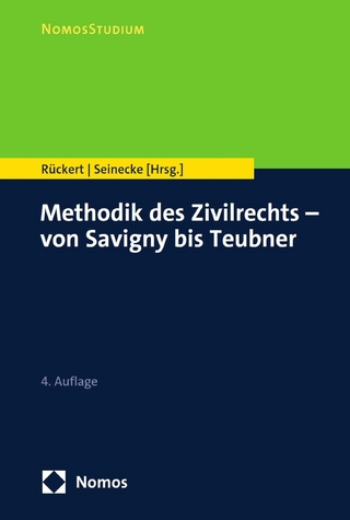 Methodik des Zivilrechts – von Savigny bis Teubner