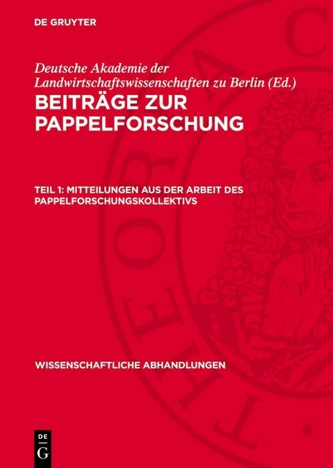 Mitteilungen aus der Arbeit des Pappelforschungskollektivs - 