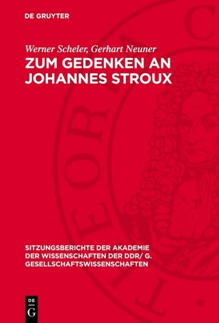 Zum Gedenken an Johannes Stroux
