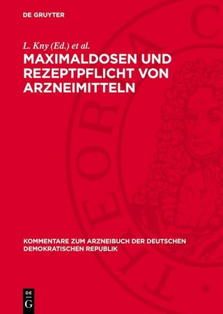 Maximaldosen und Rezeptpflicht von Arzneimitteln