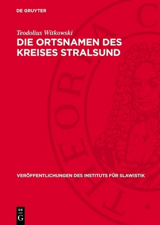 Die Ortsnamen des Kreises Stralsund