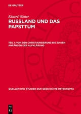 Von der Christianisierung bis zu den Anf&auml;ngen der Aufkl&auml;rung - Eduard Winter
