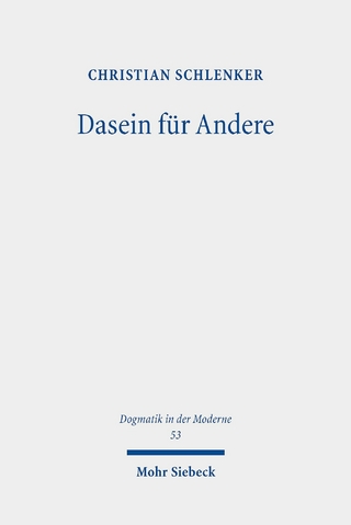 Dasein für Andere