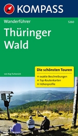 KOMPASS Wanderf&uuml;hrer Th&uuml;ringer Wald - Kay Tschersich