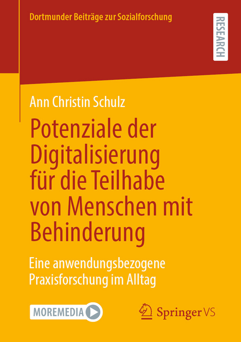 Potenziale der Digitalisierung f&uuml;r die Teilhabe von Menschen mit Behinderung - Ann Christin Schulz