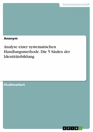 Analyse einer systematischen Handlungsmethode. Die 5 Säulen der Identitätsbildung