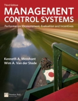 Management Control Systems - Merchant, Kenneth; Van Der Stede, Wim