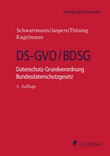 DS-GVO/BDSG - Michael Atzert, Antonia Buchmann, Lucia Burkhardt, Miriam Claus, Lars Dietze, Levent Ferik, Lorenz Franck, Dieter Frey, Klaus Gennen, Maximilian Hermann, Felix Hilgert, Rolf Hünermann, Tobias Jacquemain, Andreas Jaspers, Tobias O. Keber, Lutz Martin Keppeler, David Klein, Sascha Kremer, Dieter Kugelmann, Sabine Leutheusser-Schnarrenberger, Mario Martini, Robin Lucien Mühlenbeck, Thomas Müthlein, Heinz-Joachim Pabst, Fritz Ulli Pieper, Yvette Reif, Philipp Richter, Steve Ritter, Sebastian Rombey, Sandra Römer, Maria Christina Rost, Matthias Rudolph, Maximilian Schmidt, Adrian Schneider, Rolf Schwartmann, Margrit Seckelmann, Gregor Thüsing, Johannes Traut, Steffen Weiß, Tim Wybitul, Kristin Benedikt,  Yannick Peisker, Moritz Köhler, David Wasilewski, Eva-Maria Pottkämper
