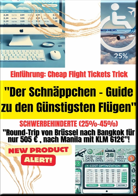 "Der Schnäppchen -Guide zu den Günstigsten Flügen" Schwerbehinderte (25%-45%) - Heinz Duthel