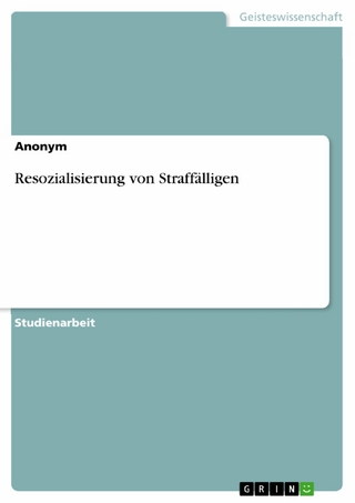Resozialisierung von Straffälligen