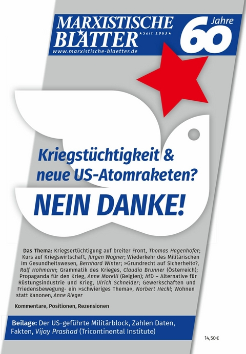 Kriegst&uuml;chtigkeit & neue US-Atomraketen? NEIN DANKE!