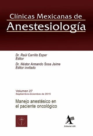 Manejo anestesico en el paciente oncologico