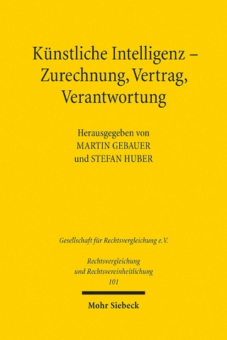 Künstliche Intelligenz - Zurechnung, Vertrag, Verantwortung