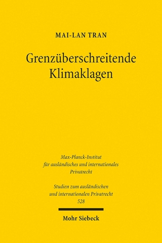 Grenzüberschreitende Klimaklagen