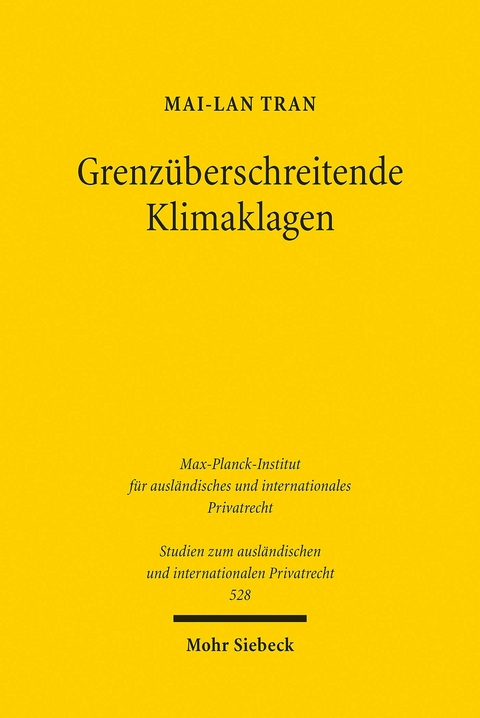 Grenz&uuml;berschreitende Klimaklagen -  Mai-Lan Tran