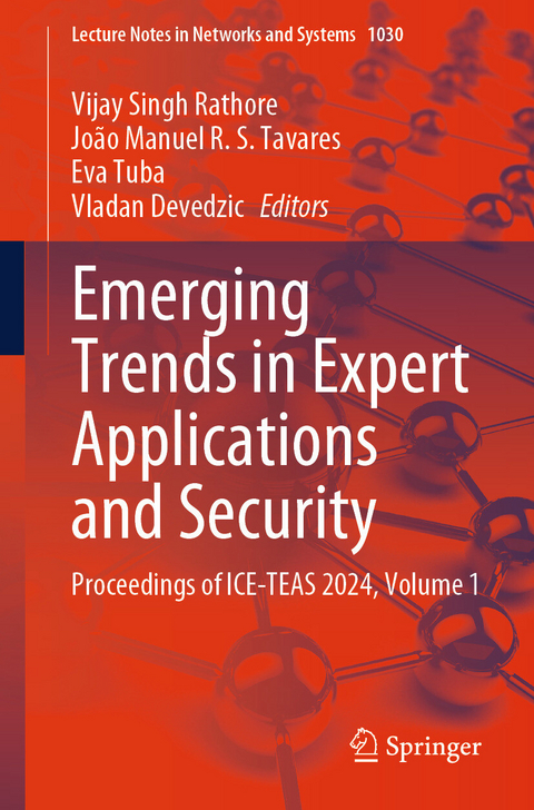 Emerging Trends in Expert Applications and Security - 