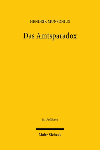Das Amtsparadox