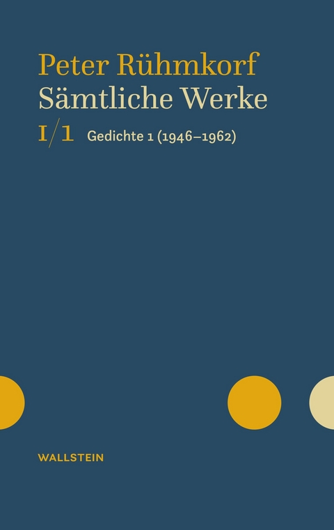 S&auml;mtliche Werke -  Peter R&uuml;hmkorf