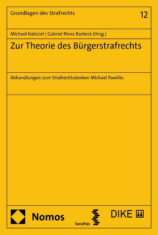 Zur Theorie des Bürgerstrafrechts