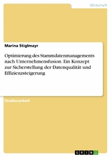 Optimierung des Stammdatenmanagements nach Unternehmensfusion. Ein Konzept zur Sicherstellung der Datenqualität und Effizienzsteigerung -  Marina Stiglmayr