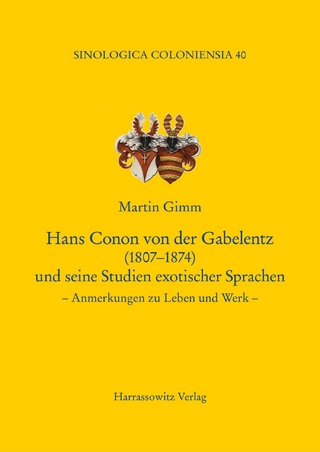 Hans Conon von der Gabelentz (1807-1874) und seine Studien exotischer Sprachen