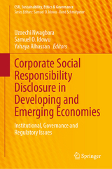 Corporate Social Responsibility Disclosure in Developing and Emerging Economies - 