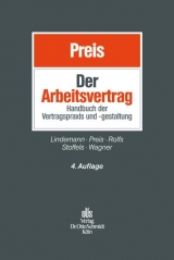 Der Arbeitsvertrag - Preis, Ulrich