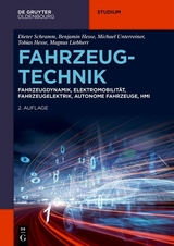 Fahrzeugtechnik - Dieter Schramm, Benjamin Hesse, Tobias Hesse, Michael Unterreiner, Magnus Liebherr