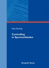 Controlling in Sportverb&auml;nden - Klaus Berding