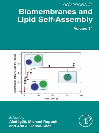 Advances in Biomembranes and Lipid Self-Assembly