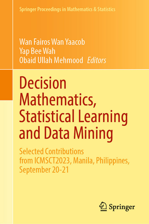 Decision Mathematics, Statistical Learning and Data Mining - 