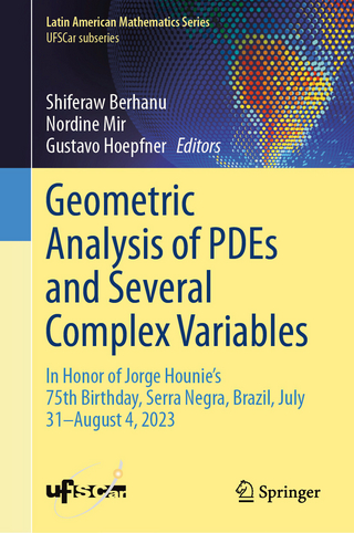 Geometric Analysis of PDEs and Several Complex Variables