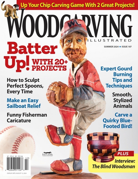 Woodcarving Illustrated Issue 107 Summer 2024 -  Editors Of Woodcarving Illustrated Magazine