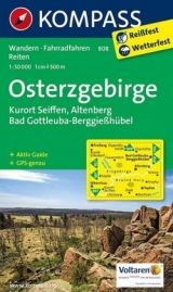 KOMPASS Wanderkarte Osterzgebirge - 
