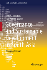 Governance and Sustainable Development in South Asia - 