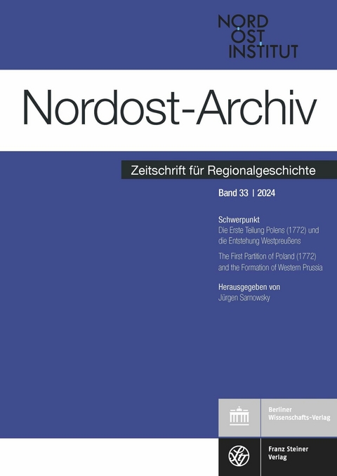 Nordost-Archiv 33 (2024) - 